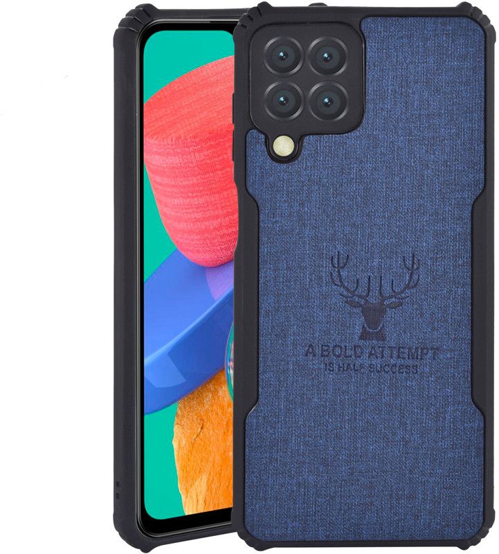 Flipkart SmartBuy Back Cover for Samsung Galaxy M33 5G  (Blue, Shock Proof, Pack of: 1)