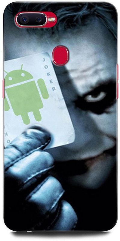 INTELLIZE Back Cover for OPPO F9 CPH1881 JOKER, BATMAN, HEATH LEDGER JOKER, BATMAN JOKER, DARK KNIGHT  (Multicolor, Hard Case, Pack of: 1)
