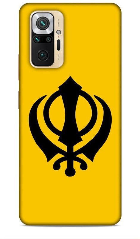 Keviv Back Cover for Mi Redmi Note 10 Pro  (Yellow, Pack of: 1)