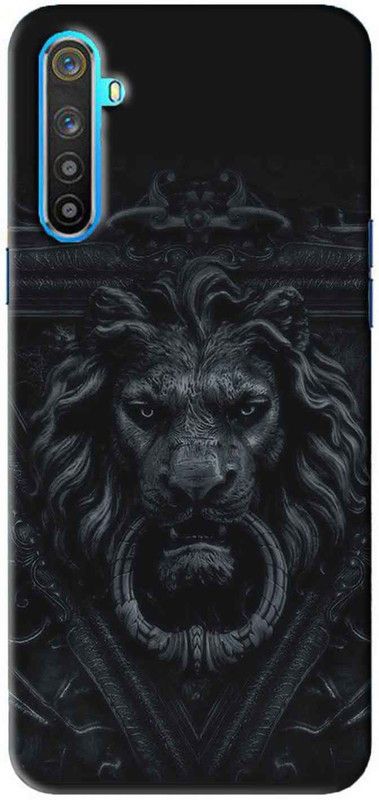 NDCOM Back Cover for Realme 6i Lion Face Printed  (Multicolor, Hard Case, Pack of: 1)