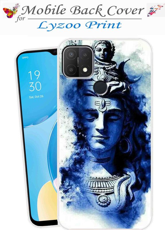 Lyzoo Back Cover for Oppo A15  (Multicolor, Flexible, Silicon, Pack of: 1)