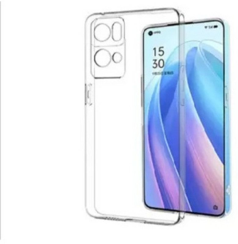 S-Softline Back Cover for Oppo Reno 7 Pro 5G, Scratch Resistant  (Transparent, Pack of: 1)
