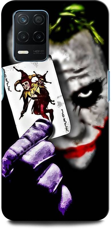 ORBIQE Back Cover for Realme 9 5G JOKER, BATMAN, HEALTH LEDGER JOKER, DARK KNIGHT, WHY SO SERIOUS  (Multicolor, Hard Case, Pack of: 1)