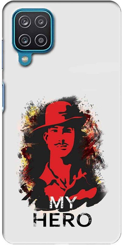 NDCOM Back Cover for Samsung Galaxy M12 My Hero Bhagat Sing Printed  (Multicolor, Hard Case, Pack of: 1)