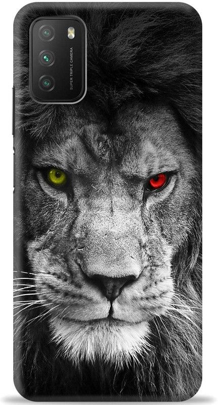 Loffar Back Cover for Poco M3  (Brown, Shock Proof, Pack of: 1)