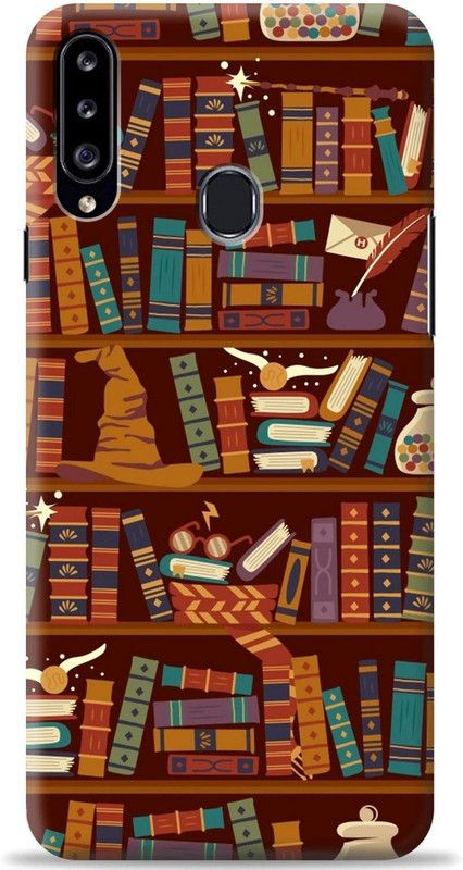 Crafter Back Cover for Samsung Galaxy A20s  (Brown, Shock Proof, Pack of: 1)