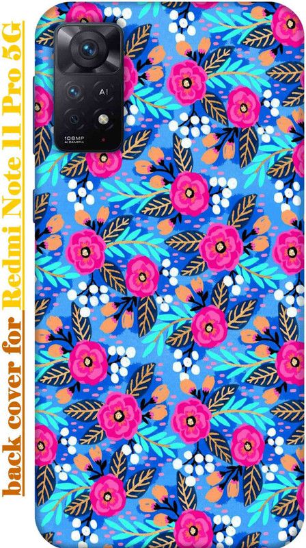 REALKING Back Cover for Redmi Note 11 Pro 5G  (Multicolor, Grip Case, Silicon, Pack of: 1)