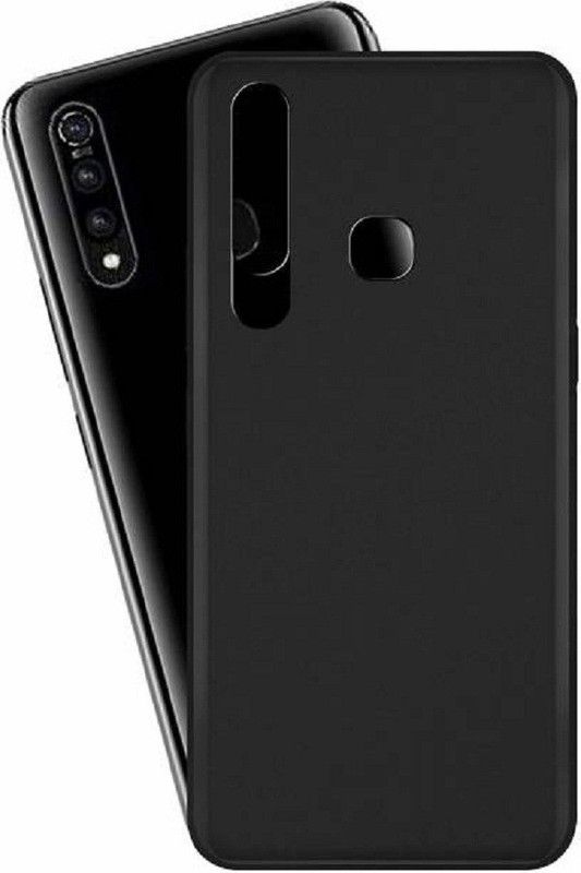 Sciforce Back Replacement Cover for Samsung Galaxy A10s  (Black, Grip Case, Pack of: 1)