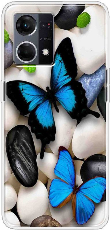 Case Club Back Cover for oppo f21 pro  (White, Grip Case, Silicon, Pack of: 1)