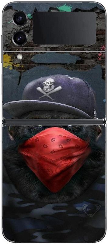 Mudshi Samsung Galaxy Z Flip 4 Mobile Skin  (Multicolor)
