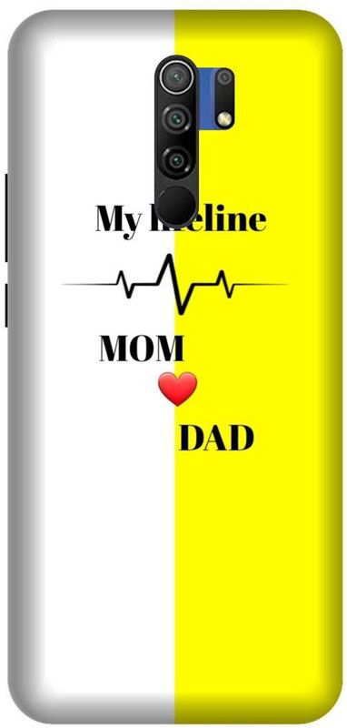Yoprint Back Cover for Mi Poco M2 momdad Printed back Cover  (Multicolor, Hard Case, Pack of: 1)
