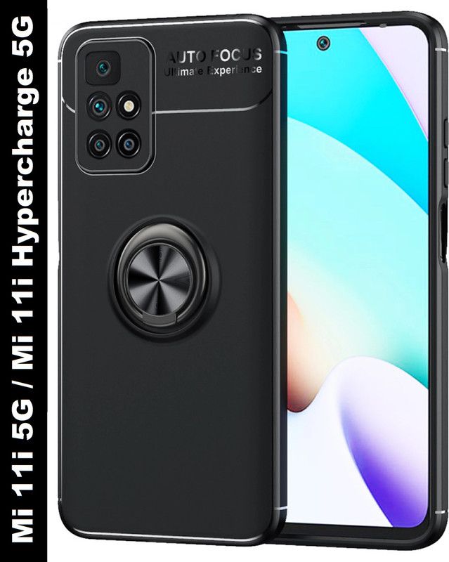 Flipkart SmartBuy Back Cover for Xiaomi 11i, Mi 11i, Redmi 11i, Xiaomi 11i Hypercharge 5G  (Black, Shock Proof, Pack of: 1)