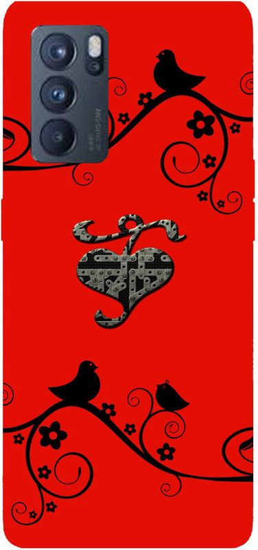 Yuphoria Back Cover for Reno6 Pro 5G  (Red, Black, Grip Case, Silicon, Pack of: 1)