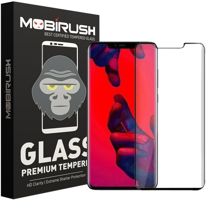 MOBIRUSH Edge To Edge Tempered Glass for Huawei Honor Mate 20 Pro  (Pack of 1)
