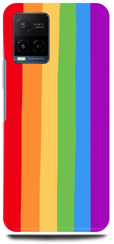play fast Back Cover for Vivo Y33s, V2109 RAINBOW, ART, DESIGN, TRENDING, NEW  (Multicolor, Hard Case, Pack of: 1)