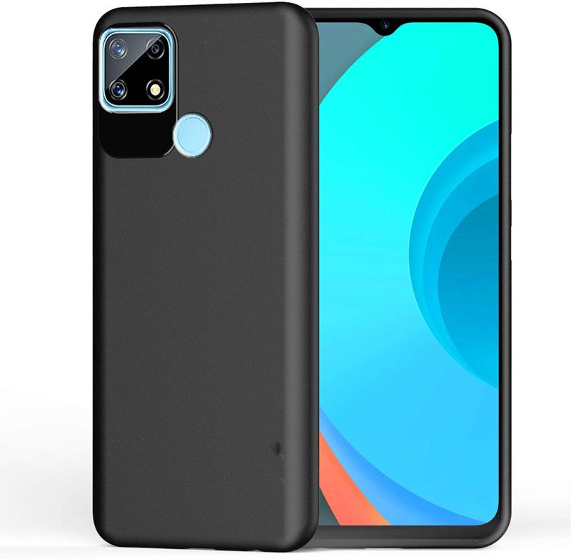 Instyle Back Cover for Realme Narzo 20  (Black, Grip Case, Pack of: 1)