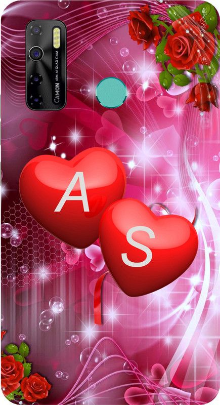 aemcesh Back Cover for Tecno Camon 15  (Red, Pink, Anti-radiation, Silicon, Pack of: 1)