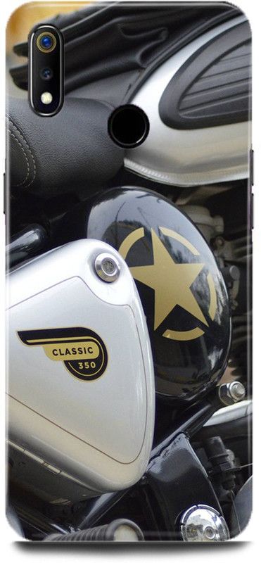 MP ARIES MOBILE COVER Back Cover for Realme 3 Pro,RMX1851, Royal En field Lover Bike Sports Bike Bullet Lover bullet CLASSIC 350  (Multicolor, Hard Case)
