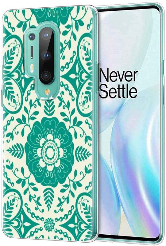 Fashionury Back Cover for OnePlus 8 Pro  (Multicolor, Grip Case, Silicon, Pack of: 1)