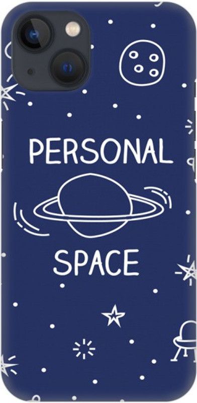 COBIERTAS Back Cover for Apple iPhone 13  (Blue, White)