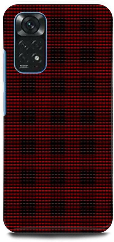 play fast Back Cover for Redmi Note 11S PUZZLE, ART, ABSTRACT, ART  (Red, Hard Case, Pack of: 1)