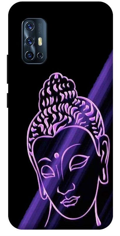 SSMORYA Back Cover for Vivo V17 God Buddha Printed Back Cover  (Multicolor, Waterproof, Pack of: 1)