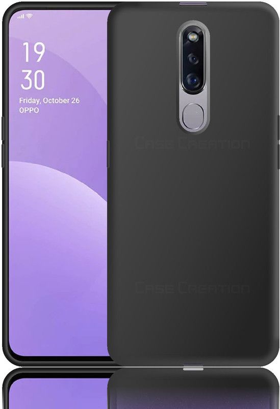 CASE CREATION Back Cover for Oppo F11 Pro  (Black, Waterproof, Pack of: 1)