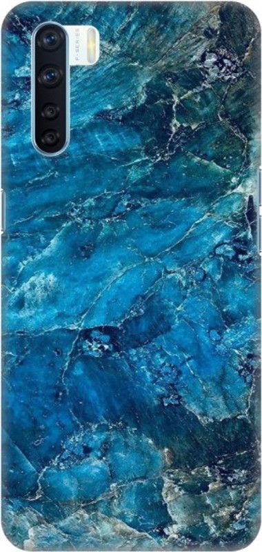 COBIERTAS Back Cover for Oppo F15  (Blue)