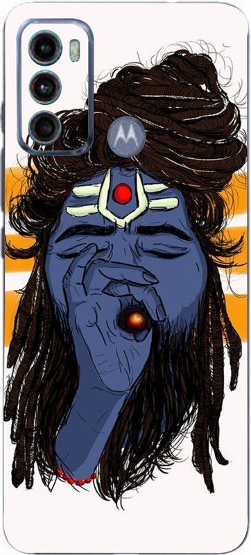 CLAXA Aghori Motorola G40 Fusion Back Skin Guard....., Aghori Mobile Skin  (Aghori Multicolour Skin With Super matte finish.....)