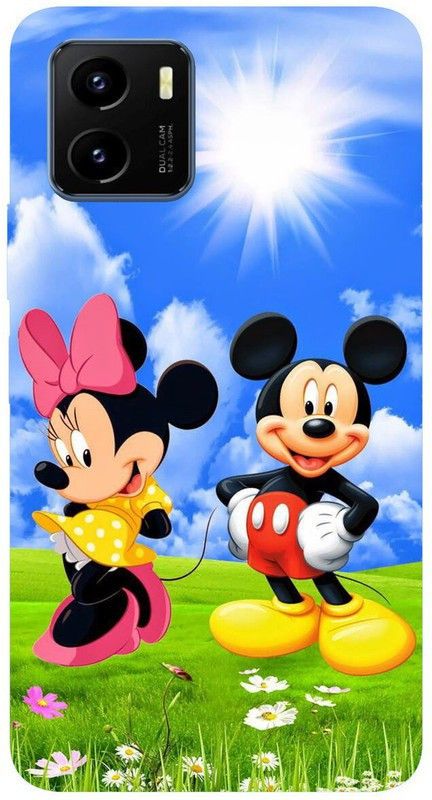 SGRB Enterprises Back Cover for Vivo Y15s  (Multicolor, Silicon)