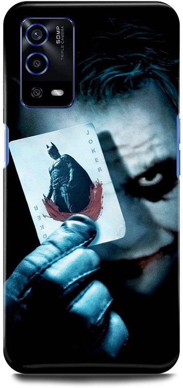 FUGGA Back Cover for OPPO A53s 5G, JOKER, SYMBOL, ANONYMOUS, BLADE, HACKER  (Blue, Hard Case, Pack of: 1)