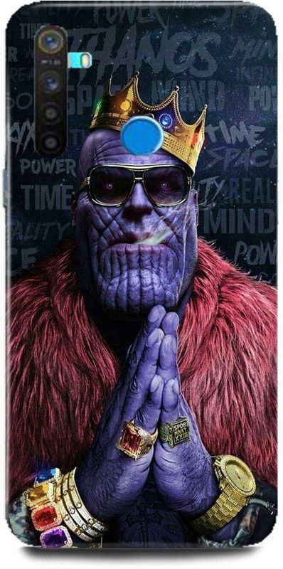 MP ARIES MOBILE COVER Back Cover for Realme 5 Pro, RMX1971,Thanos,Funny,Thanos,Marvel,Comic,Avenger,Avangers,end,Game,  (Multicolor, Hard Case, Pack of: 1)