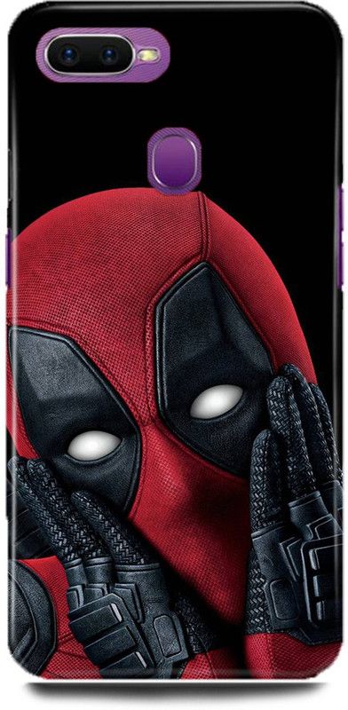 Dimora Back Cover for OPPO A7, CPH1901,Deadpool,Funny,Deadpool,Marvel,Superhero,Comic,  (Multicolor, Hard Case, Pack of: 1)