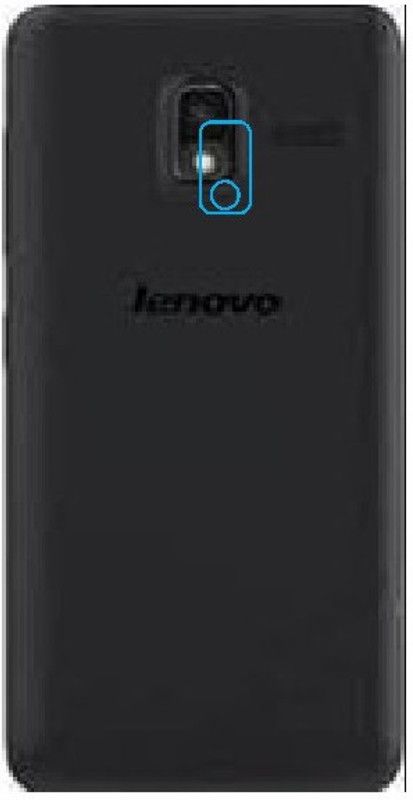 HEAVIN Back Camera Lens Glass Protector for Lenovo A850+  (Pack of: 1)