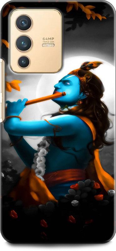 Wall Art Back Cover for Vivo V23 PRO (5G) GOD, HINDU, KRISHNA, LOVE, OTHERS, RADHA, SPIRITUAL, STORY  (Multicolor, Dual Protection, Pack of: 1)