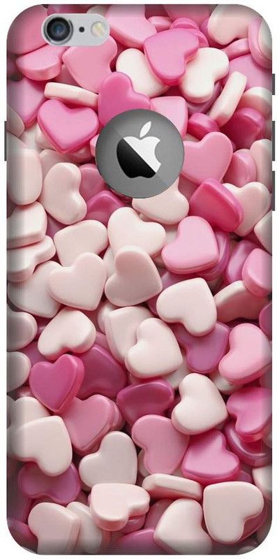 BYXIS Back Cover for iphone 6 cut Heart, Love, Love Yourself, Candy, Sweet heart  (Multicolor, Shock Proof, Pack of: 1)
