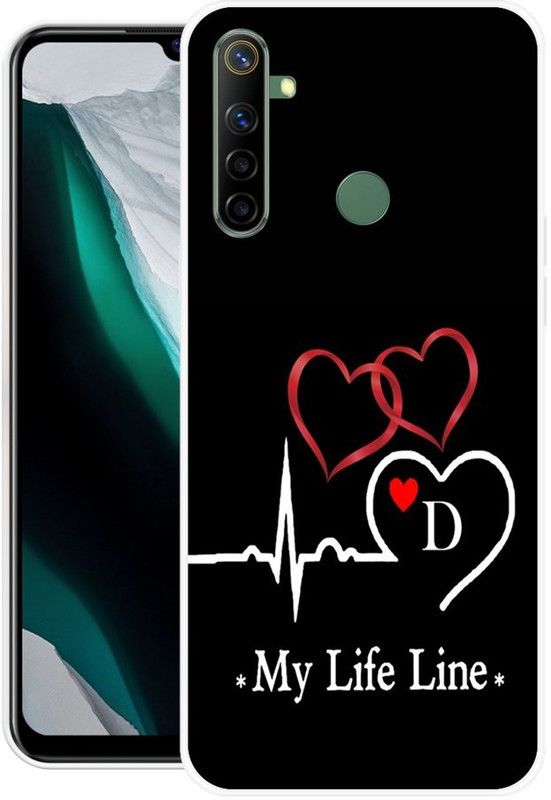 SIMAWAT Back Cover for Realme 5i  (Multicolor, Grip Case, Silicon)