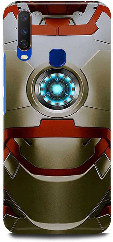 FUGGA Back Cover for Vivo Y19, 1915, I, LOVE, 3000, IRON, MAN, SUPER, HERO, AVENGER  (Multicolor, Hard Case, Pack of: 1)