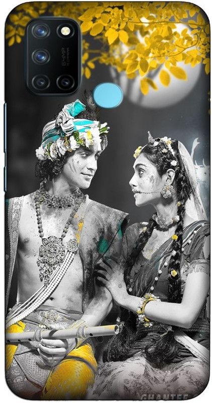 CROKIAN Back Cover for Realme 7i Krishna Back Cover  (Multicolor, Hard Case, Pack of: 1)