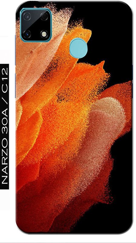 BIVAX Back Cover for REALME NAZRO 30A / REALME C12  (Multicolor, Grip Case, Silicon, Pack of: 231)