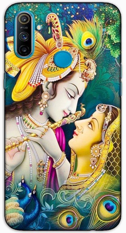 artocus Back Cover for Realme C3, Realme C3 Radha krishna Printed Back Cover  (Multicolor, Hard Case, Pack of: 1)
