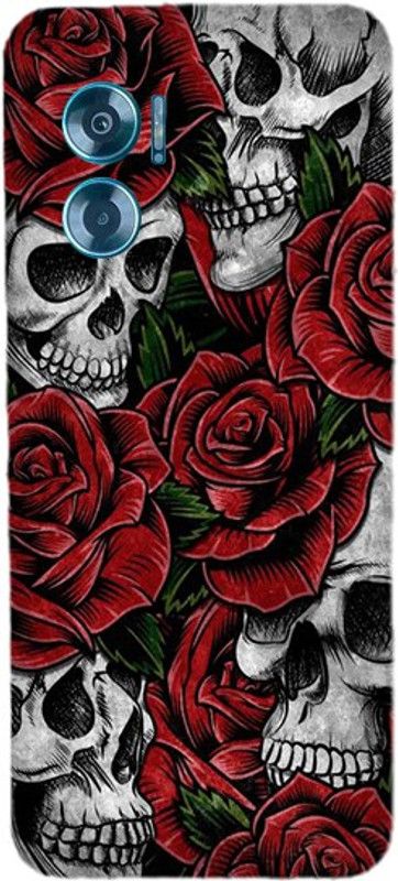 AsSkin Redmi 11 Prime 5G, redmi 11 prime 5g Mobile Skin  (Ultra Super Roses And Skulls With High Matte Finish .Skin..)