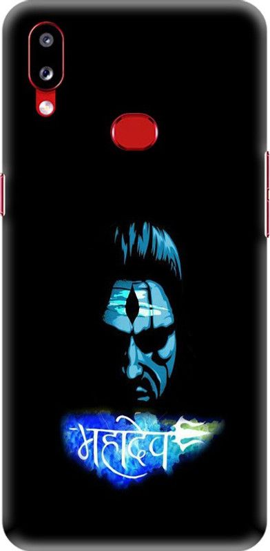 PNBEE Back Cover for Samsung Galaxy A10s, SM-A107F- Shiva Print Mobile Case Cover  (Multicolor, Hard Case, Pack of: 1)