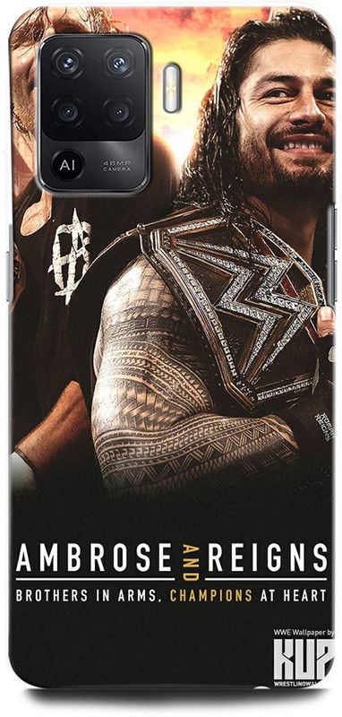 ORBIQE Back Cover for OPPO F19 Pro CPH2285 ROMAN REIGNS, WWE, BODYBUILDER, WRESTLEMANIA, WRESTLER  (Multicolor, Hard Case, Pack of: 1)
