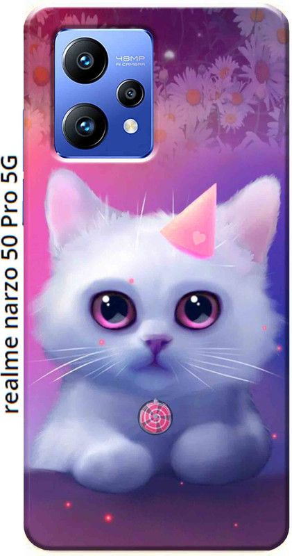 TrenoSio Back Cover for Realme Narzo 50 Pro 5G, Narzo 50 Pro 2855  (Multicolor, Dual Protection, Silicon, Pack of: 1)