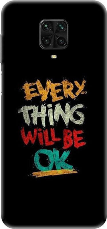 PNBEE Back Cover for Xiaomi Poco M2 Pro - Quotes Print  (Multicolor, Hard Case, Pack of: 1)