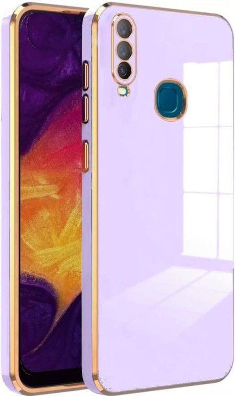 GRITOZ Back Cover for Vivo Y17  (White, Grip Case, Pack of: 1)