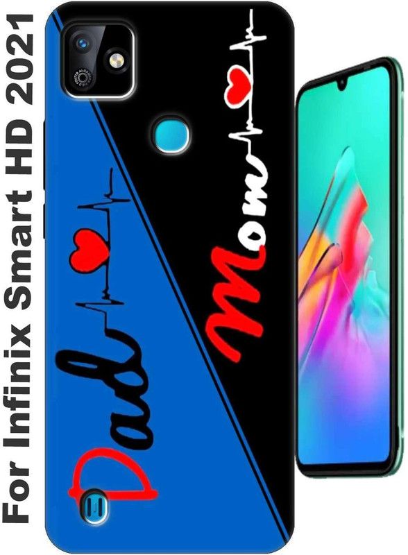 TrenoSio Back Cover for Infinix Smart HD 2021 2683  (Red, Flexible, Silicon, Pack of: 1)
