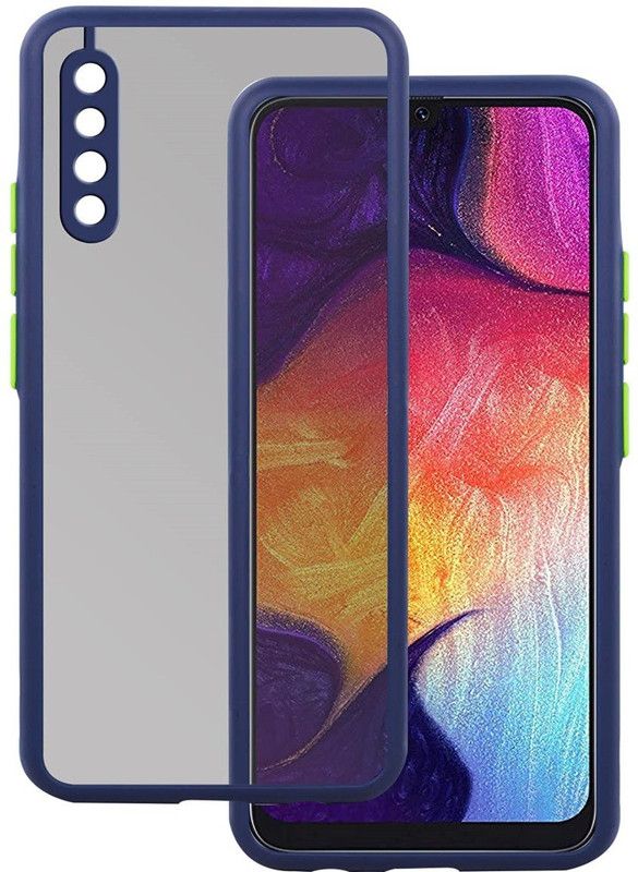 mjc Back Cover for Samsung Galaxy A50s  (Blue)