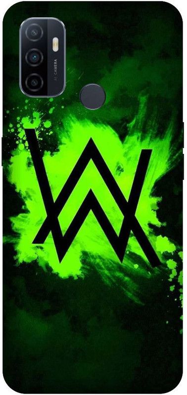 PHONE WALEY.COM Back Cover for OPPO A33 (4G) , CPH2137 ,ALAN WALKER ,Printed back cover  (Green, Hard Case, Pack of: 1)